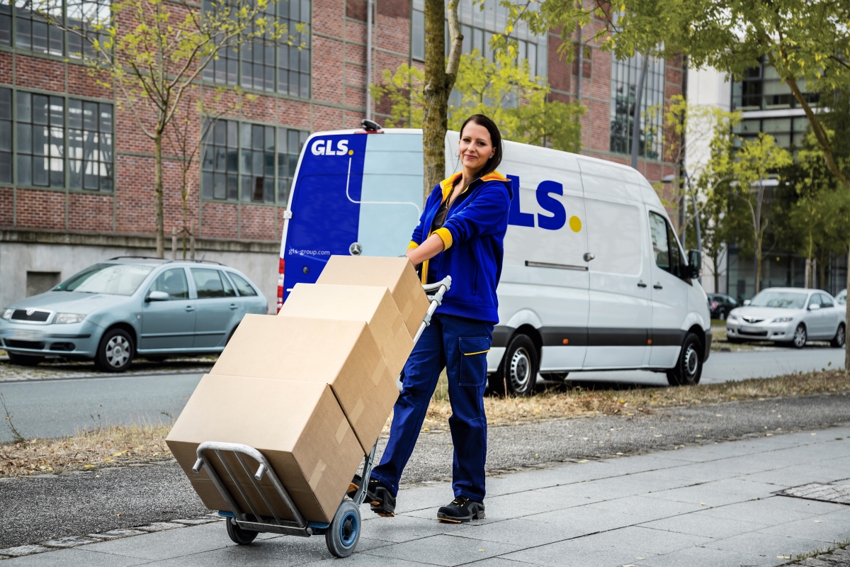 Photo Delivery woman van parcel RGB logo_lw